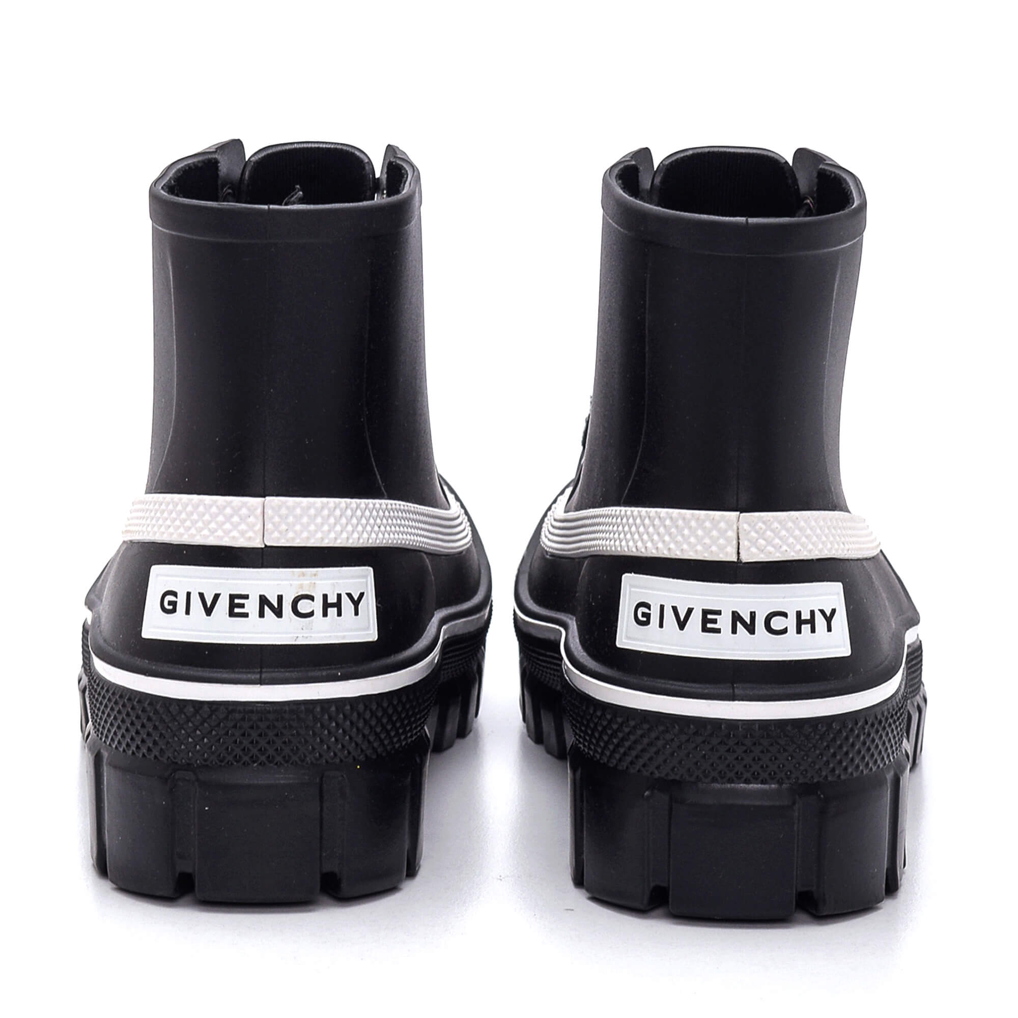 Givenchy - Black Rubber Rain Boots